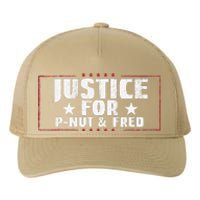 Justice For Pnut And Fred The Squirrel Peanut Justice Yupoong Adult 5-Panel Trucker Hat