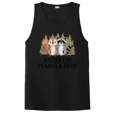 Justice For Peanut The Squirrel And Fred The Raccon PosiCharge Competitor Tank