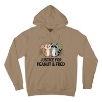 Justice For Peanut The Squirrel And Fred The Raccon Hoodie