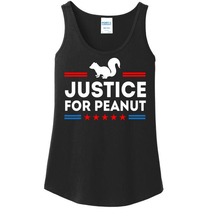 Justice For Peanut The Squirrel 2024 Ladies Essential Tank