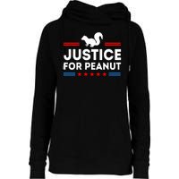 Justice For Peanut The Squirrel 2024 Womens Funnel Neck Pullover Hood