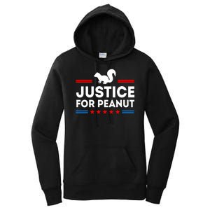 Justice For Peanut The Squirrel 2024 Women's Pullover Hoodie