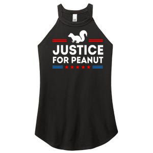 Justice For Peanut The Squirrel 2024 Women's Perfect Tri Rocker Tank