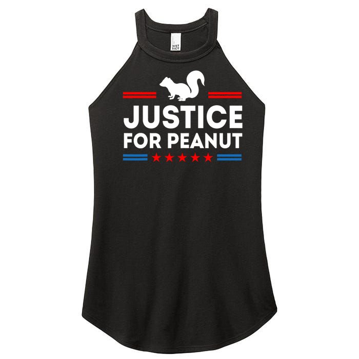 Justice For Peanut The Squirrel 2024 Women's Perfect Tri Rocker Tank