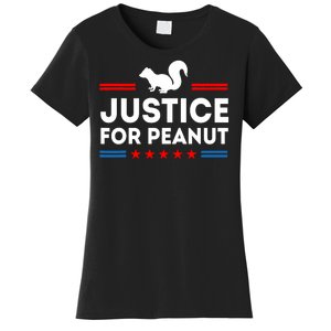 Justice For Peanut The Squirrel 2024 Women's T-Shirt