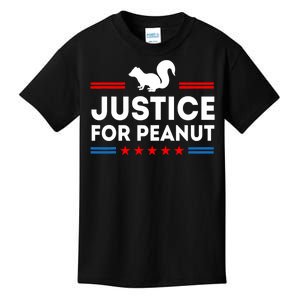 Justice For Peanut The Squirrel 2024 Kids T-Shirt