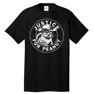 Justice For Peanut The Squirrel P’Nut Pnut Peanut Squirrel Tall T-Shirt