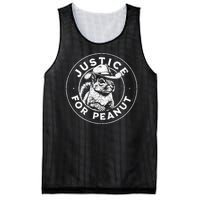 Justice For Peanut The Squirrel P’Nut Pnut Peanut Squirrel Mesh Reversible Basketball Jersey Tank