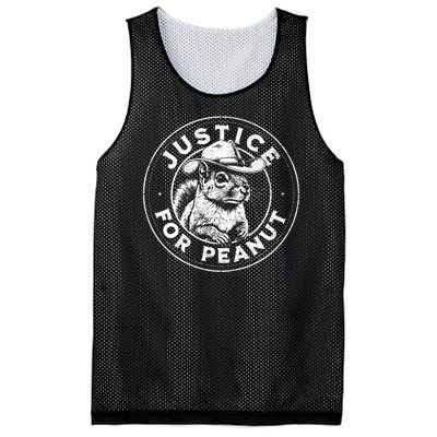 Justice For Peanut The Squirrel P’Nut Pnut Peanut Squirrel Mesh Reversible Basketball Jersey Tank