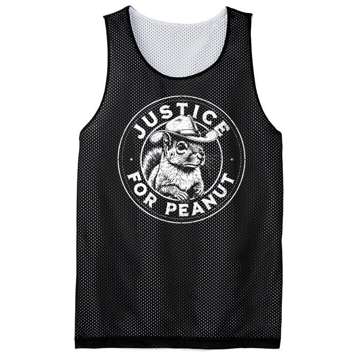 Justice For Peanut The Squirrel P’Nut Pnut Peanut Squirrel Mesh Reversible Basketball Jersey Tank