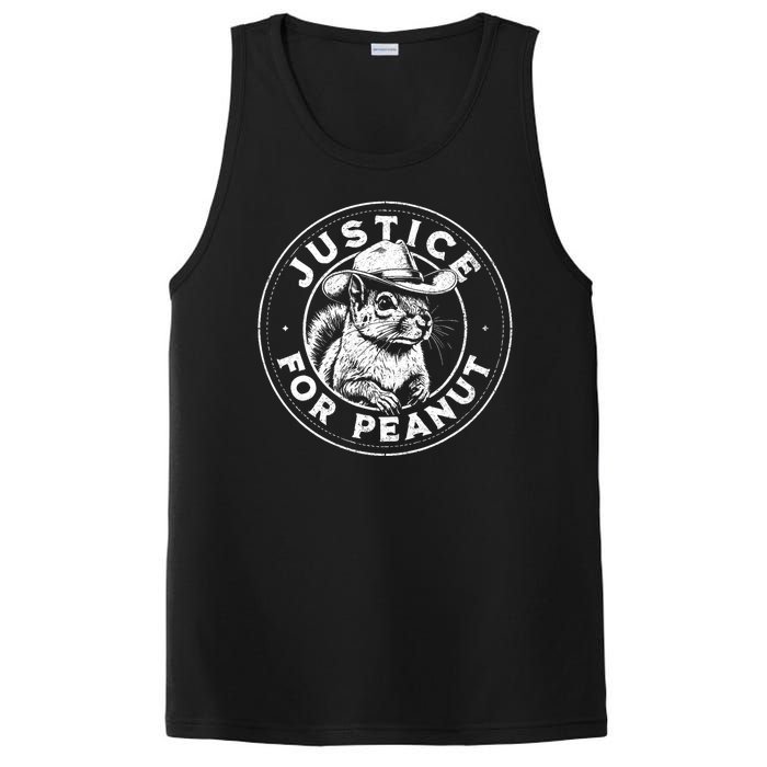 Justice For Peanut The Squirrel P’Nut Pnut Peanut Squirrel PosiCharge Competitor Tank