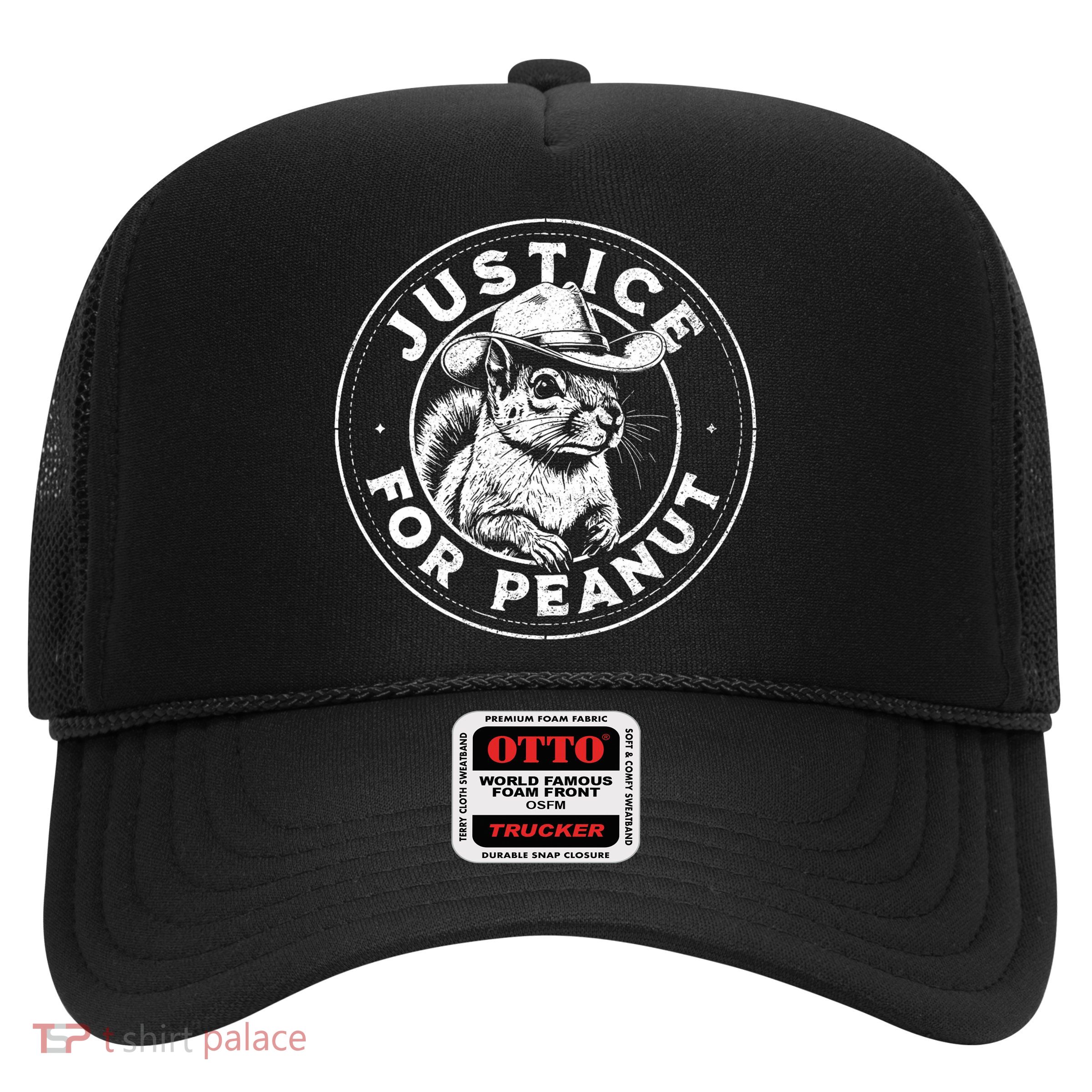 Justice For Peanut The Squirrel P’Nut Pnut Peanut Squirrel Trucker Hat