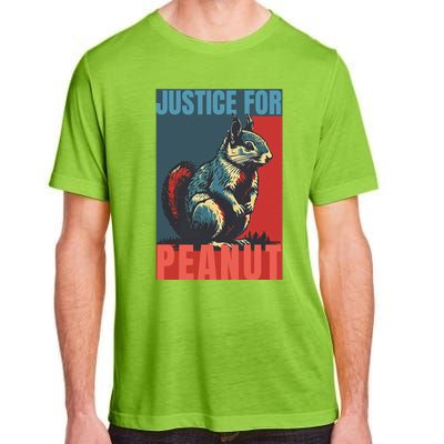 Justice For Peanut The Squirrel Peanut Squirrel Adult ChromaSoft Performance T-Shirt