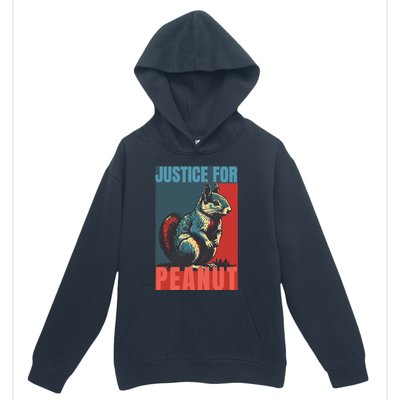 Justice For Peanut The Squirrel Peanut Squirrel Urban Pullover Hoodie