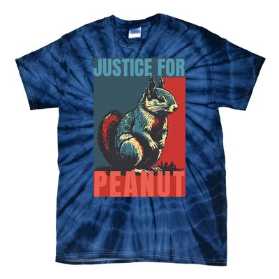 Justice For Peanut The Squirrel Peanut Squirrel Tie-Dye T-Shirt