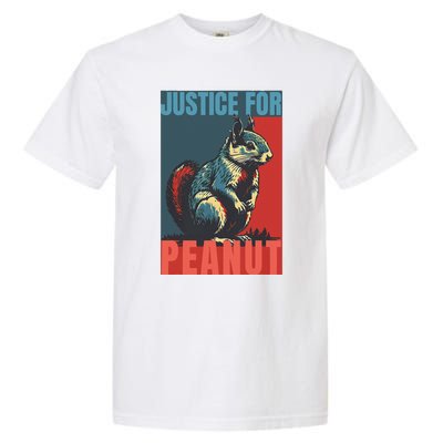 Justice For Peanut The Squirrel Peanut Squirrel Garment-Dyed Heavyweight T-Shirt