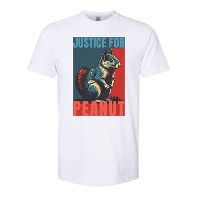 Justice For Peanut The Squirrel Peanut Squirrel Softstyle CVC T-Shirt