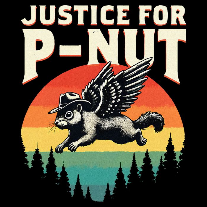 Justice For Peanut Maga Time To Take Out Garbage Fun Poster