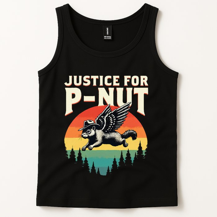 Justice For Peanut Maga Time To Take Out Garbage Fun Tank Top