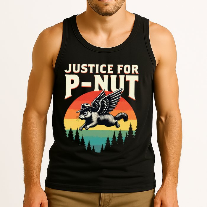 Justice For Peanut Maga Time To Take Out Garbage Fun Tank Top