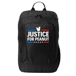 Justice For Peanut The Squirrel City Backpack