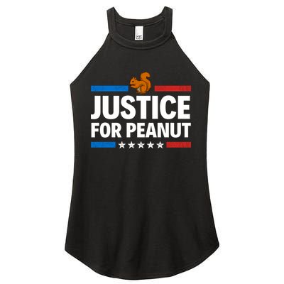 Justice For Peanut The Squirrel Women's Perfect Tri Rocker Tank