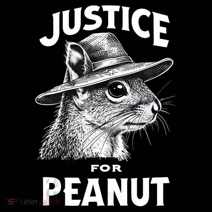 Justice For Peanut The Squirrel P’Nut Pnut Peanut Squirrel Button