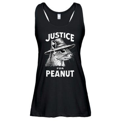 Justice For Peanut The Squirrel P’Nut Pnut Peanut Squirrel Ladies Essential Flowy Tank