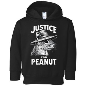 Justice For Peanut The Squirrel P’Nut Pnut Peanut Squirrel Toddler Hoodie