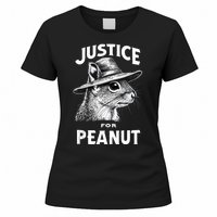 Justice For Peanut The Squirrel P’Nut Pnut Peanut Squirrel Women's T-Shirt