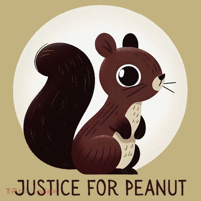 Justice For Peanut The Squirrel Peanut Squirrel Button