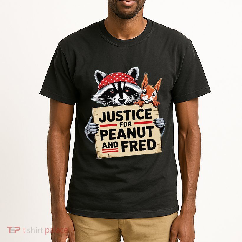 Justice For Peanut The Squirrel And Fred The Raccoon Tall T-Shirt