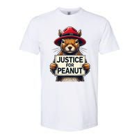 Justice For Peanut The Squirrel Wanted Softstyle CVC T-Shirt