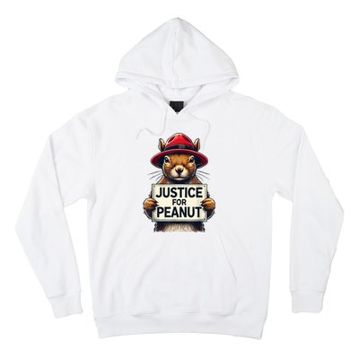 Justice For Peanut The Squirrel Wanted Hoodie