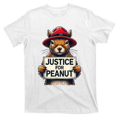 Justice For Peanut The Squirrel Wanted T-Shirt