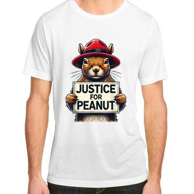 Justice For Peanut The Squirrel Wanted Adult ChromaSoft Performance T-Shirt