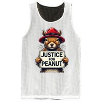 Justice For Peanut The Squirrel Wanted Mesh Reversible Basketball Jersey Tank