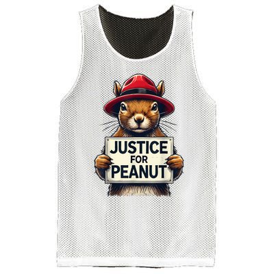 Justice For Peanut The Squirrel Wanted Mesh Reversible Basketball Jersey Tank