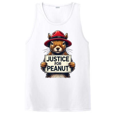 Justice For Peanut The Squirrel Wanted PosiCharge Competitor Tank