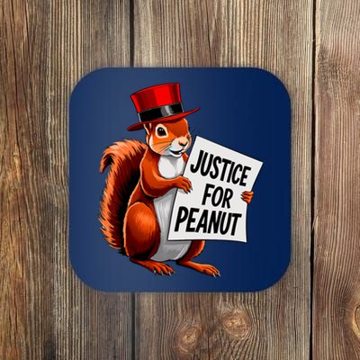 Justice For Peanut The Squirrel Peanut Squirrel Coaster