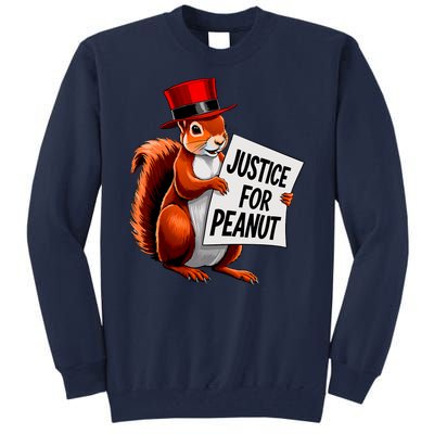 Justice For Peanut The Squirrel Peanut Squirrel Tall Sweatshirt