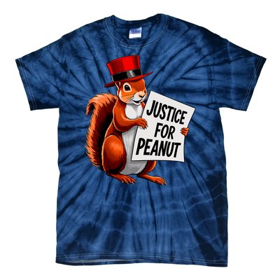 Justice For Peanut The Squirrel Peanut Squirrel Tie-Dye T-Shirt