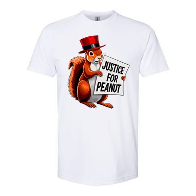 Justice For Peanut The Squirrel Peanut Squirrel Softstyle CVC T-Shirt