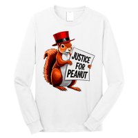 Justice For Peanut The Squirrel Peanut Squirrel Long Sleeve Shirt