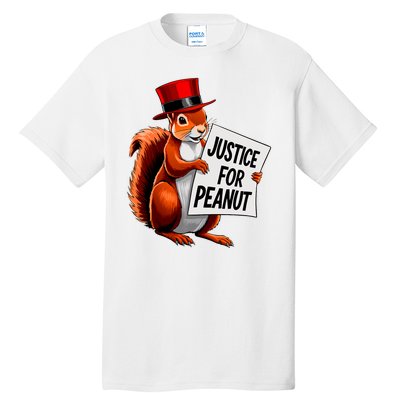 Justice For Peanut The Squirrel Peanut Squirrel Tall T-Shirt