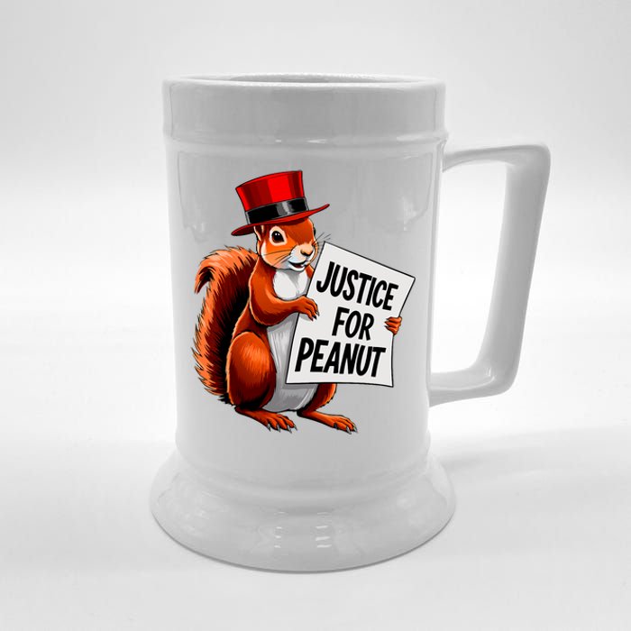 Justice For Peanut The Squirrel Peanut Squirrel Beer Stein