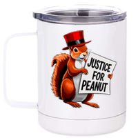 Justice For Peanut The Squirrel Peanut Squirrel 12 oz Stainless Steel Tumbler Cup