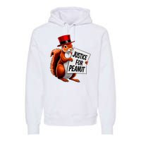 Justice For Peanut The Squirrel Peanut Squirrel Premium Hoodie