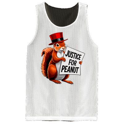 Justice For Peanut The Squirrel Peanut Squirrel Mesh Reversible Basketball Jersey Tank