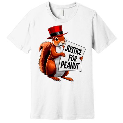 Justice For Peanut The Squirrel Peanut Squirrel Premium T-Shirt